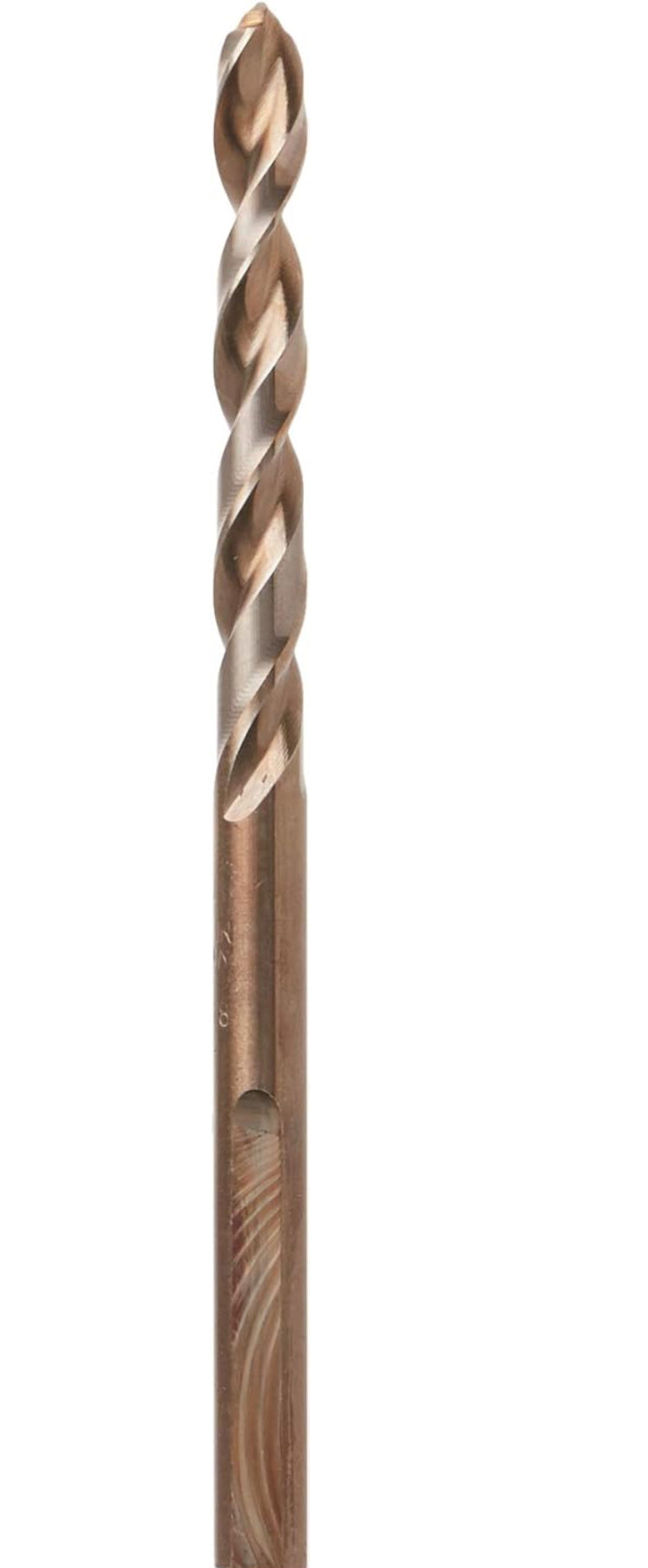 (3) Pack Of DeWalt DWA1216 Industrial Cobalt Pilot Point Drill Bit, 1/4", 6.4mm
