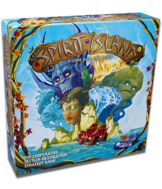 Spirit Island: Base Game | Cooperative Strategy Board Game | 1 to 4 Players | 90+ Minutes