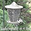 10 in. Sandy Granite Ceramic Feeder With Cage