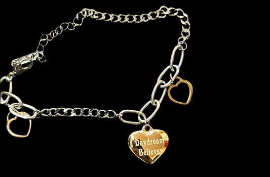 Daydream Believer silver / rose gold bracelet