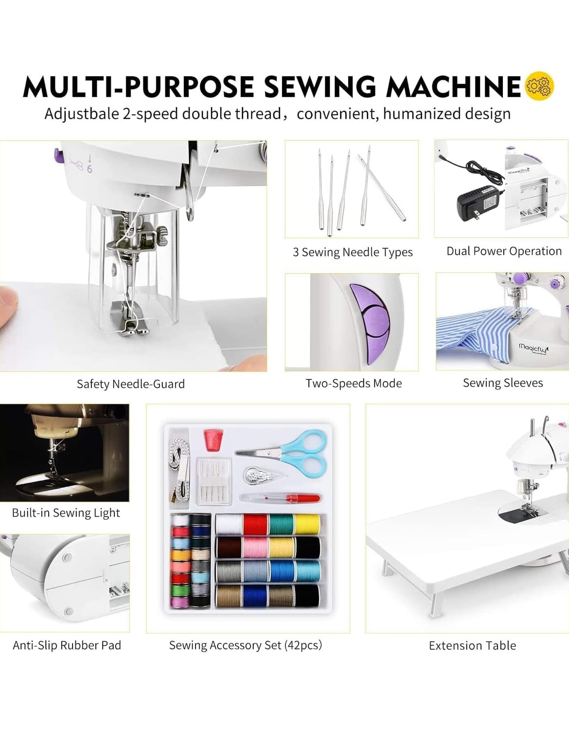 Magicfly mini sewing machine