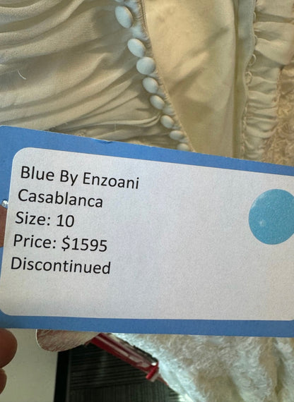 Blue by Enzoani Wedding Dress US size 10