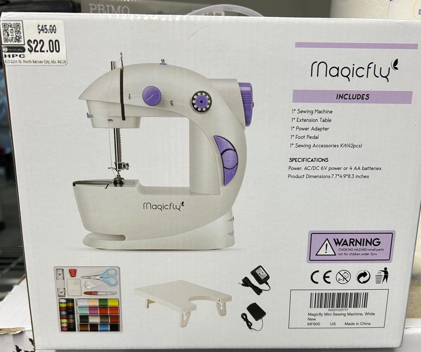 Magicfly mini sewing machine