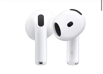 Apple AirPods 4 Wireless Ambient Sound Earbuds with USB-C Charging Case, 4th Generation, Bluetooth, White (MXP63LL/A)