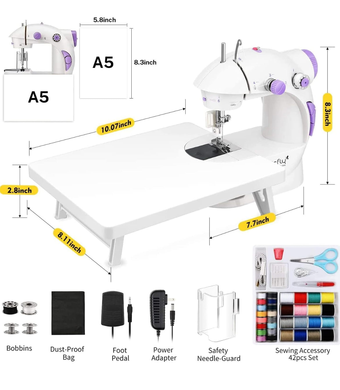 Magicfly mini sewing machine