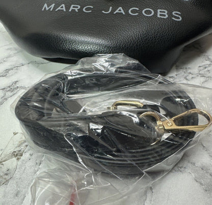 Marc Jacobs The Bucket Leather Bucket Crossbody Bag Black