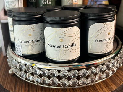 Aromatherapy Candle, Handcrafted with Natural Soy Wax and Essential Oils for Home Scented Appreciation - Romantic Gifts （7OZ bluebell)