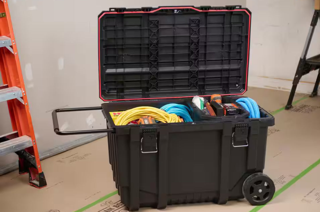 Husky 50 gallon mobile job box