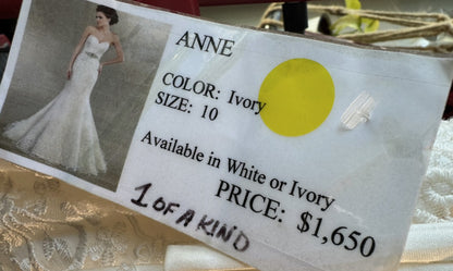 Anne Barge Wedding Dress US size 10