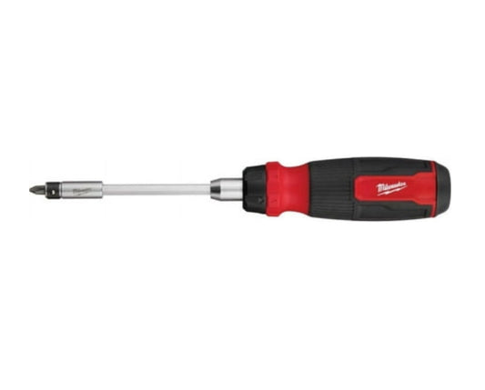 Milwaukee Tool Multi-Bit Screwdriver, Chrome, 27 Pcs