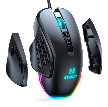 Seenda RGB Gaming Mouse Black