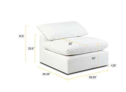 Original Modular Cloud Couch x2 Pieces 
Aspen Corner-Aspen Armless Chair Brand New in Original Box’s