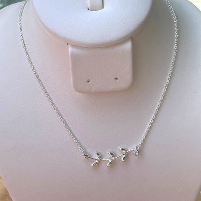 Silver Branch Necklace