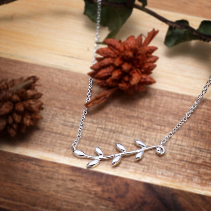 Silver Branch Necklace