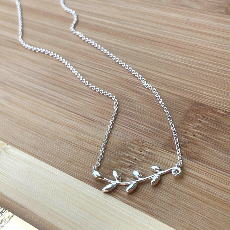 Silver Branch Necklace